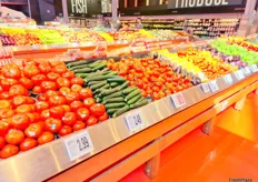 Offering their customers choice and variety of tomotatoes and other vegetables and fruit all counts towards higher foot traffic and sales for Loblaws.